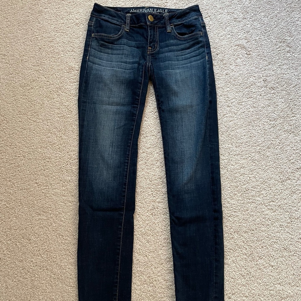 American Eagle jeans size 00, jegging style